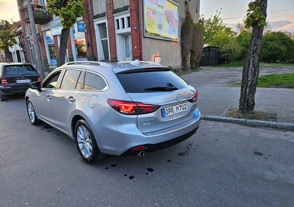 Mazda 6 cena 45900 przebieg: 205000, rok produkcji 2017 z Wągrowiec małe 211